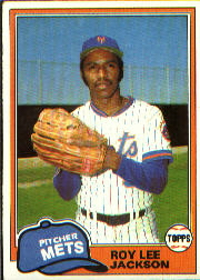 1981 Topps Baseball Cards      223     Roy Lee Jackson RC